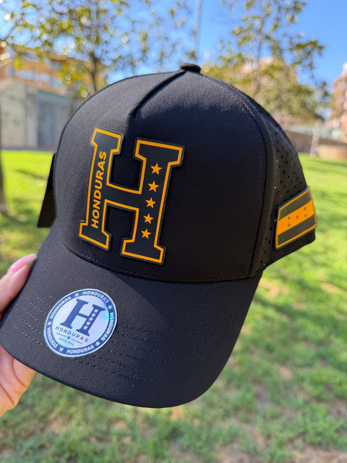 Gorra de Honduras - Logo de Goma 3D