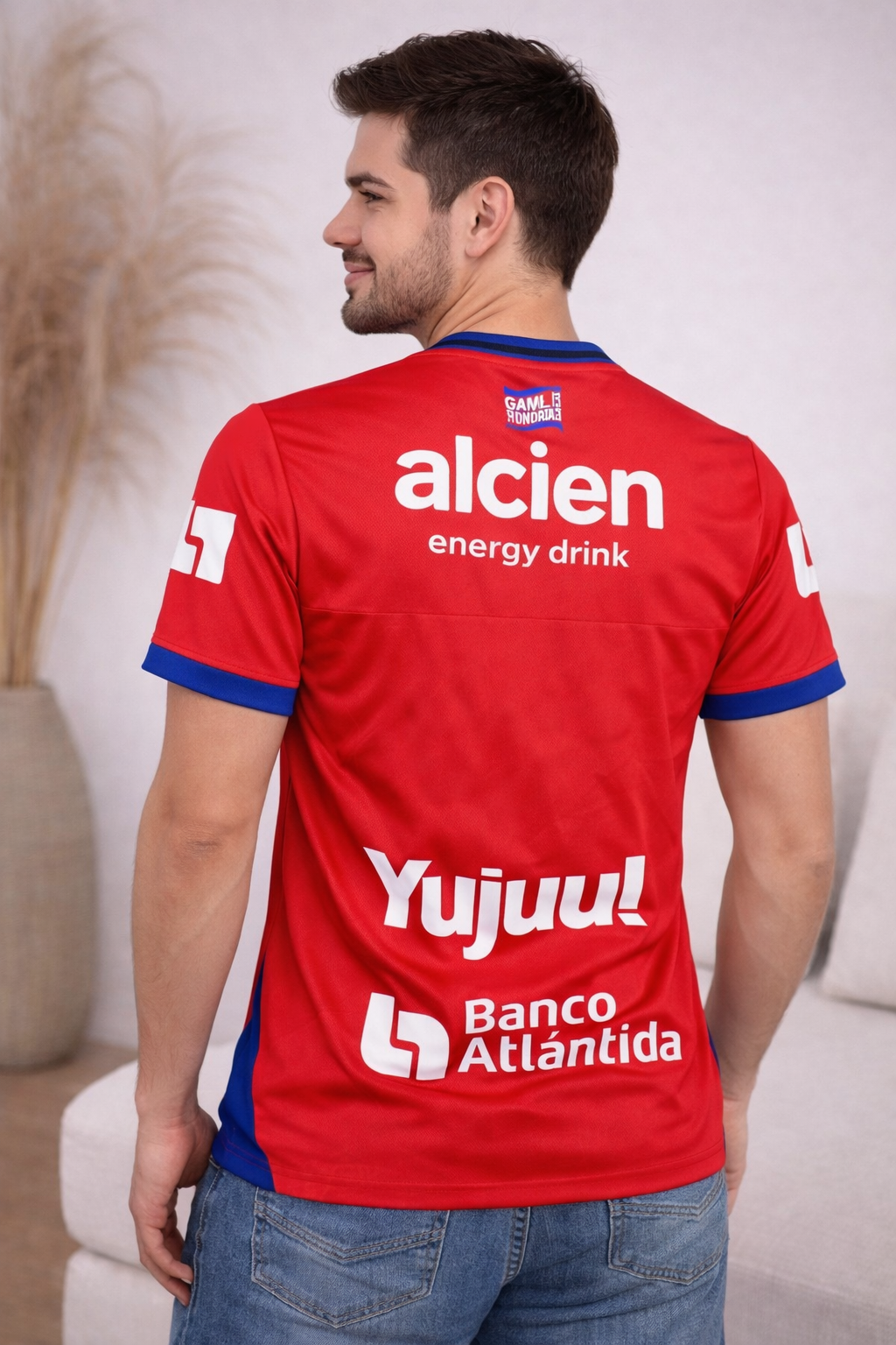 Camiseta deportiva del Olimpia equipo de futbol de Honduras - Roja