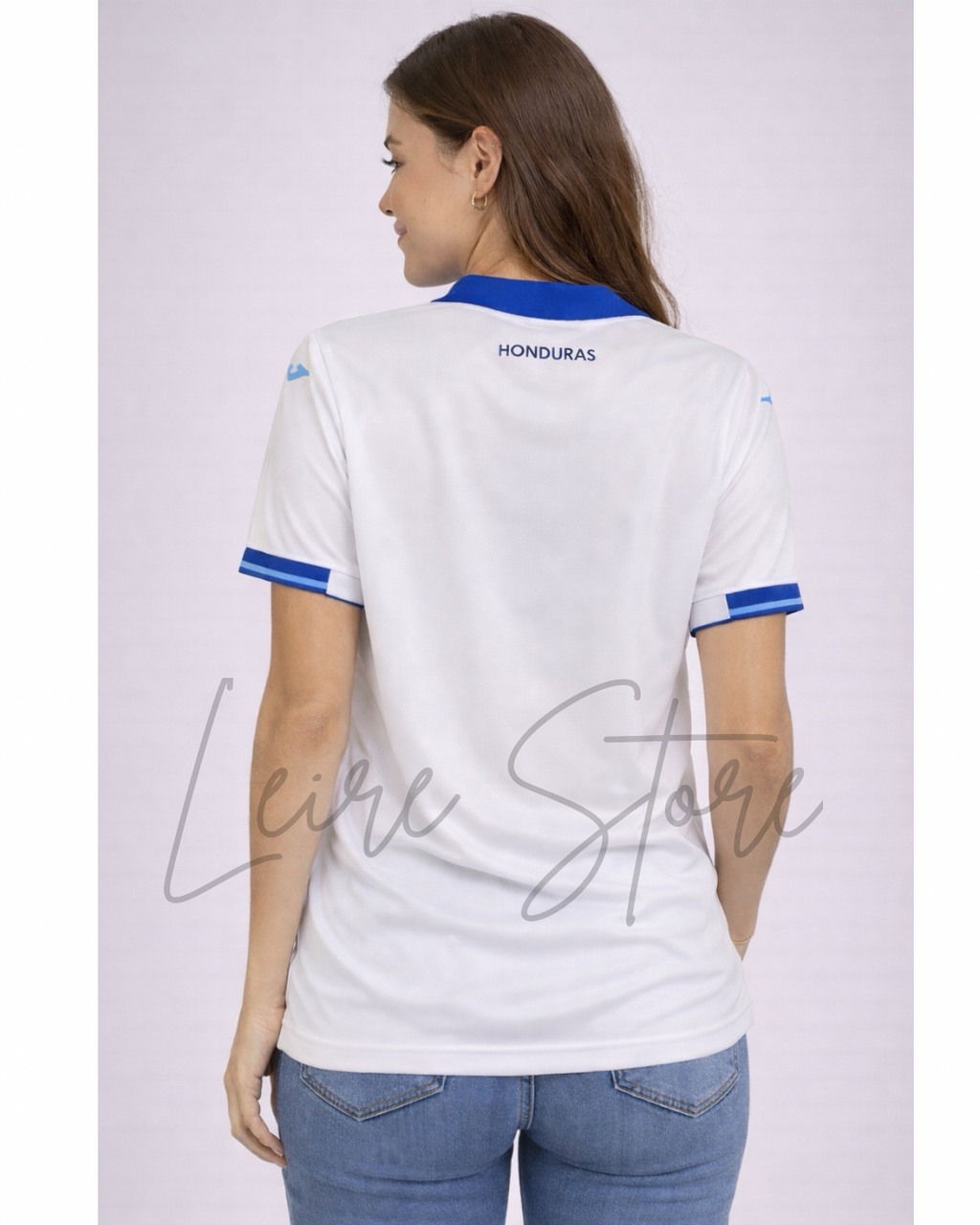 Camiseta deportiva de Honduras - Blanca con cuello