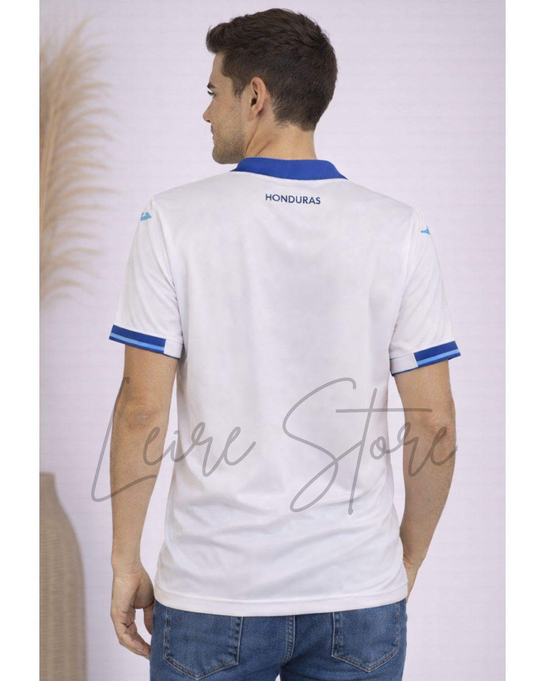 Camiseta deportiva de Honduras - Blanca con cuello
