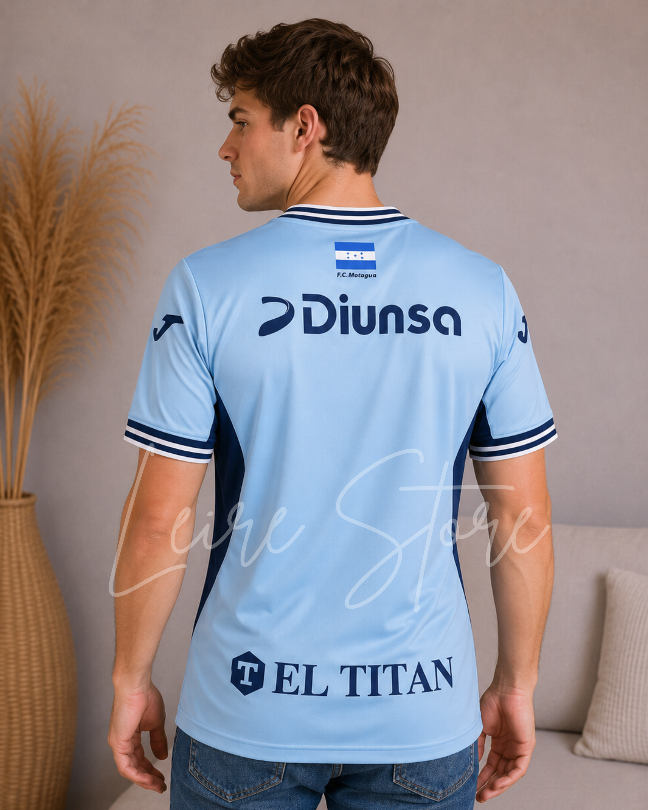 Camiseta deportiva del Motagua - Honduras Azul claro