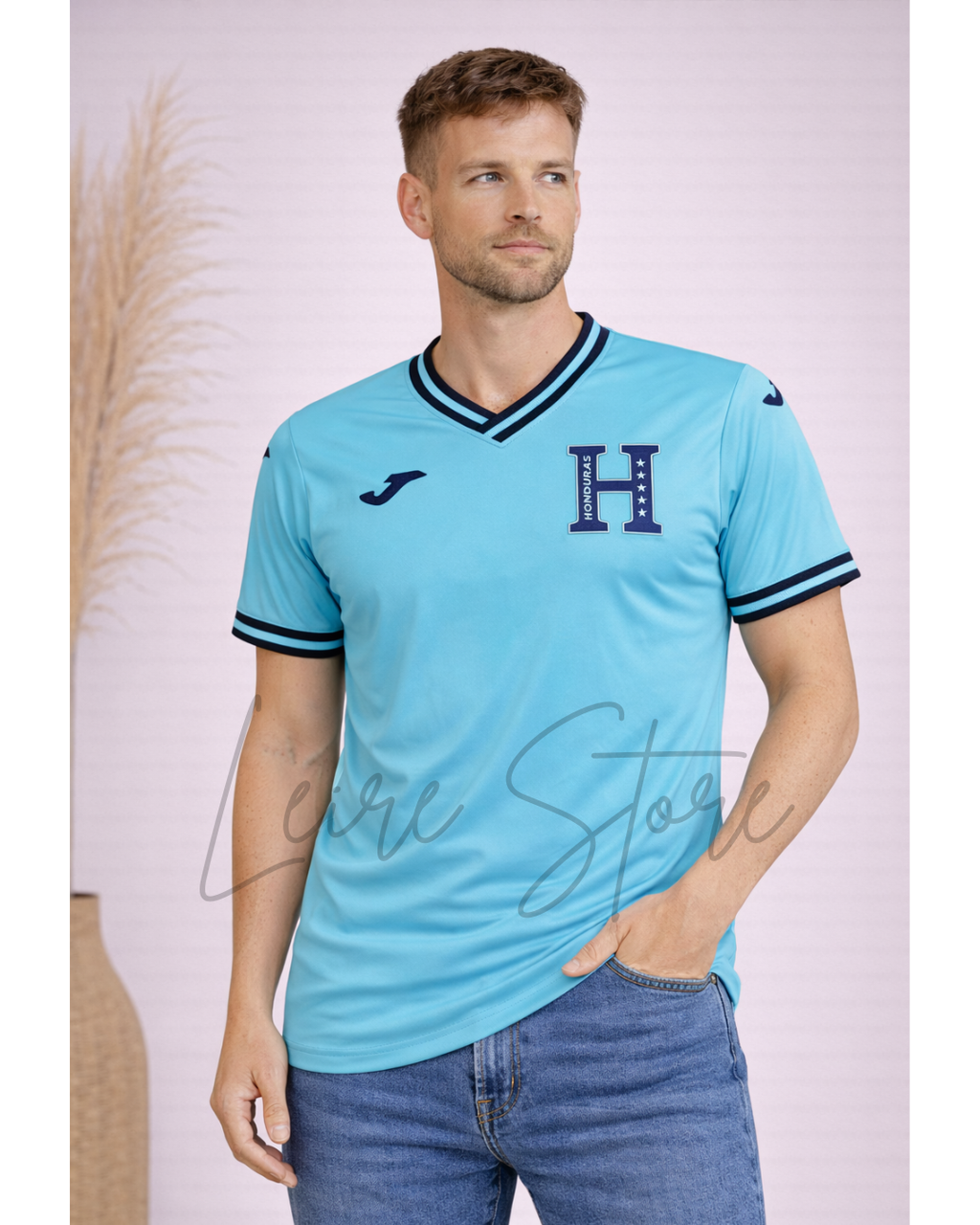 Camiseta deportiva de Honduras - Turquesa