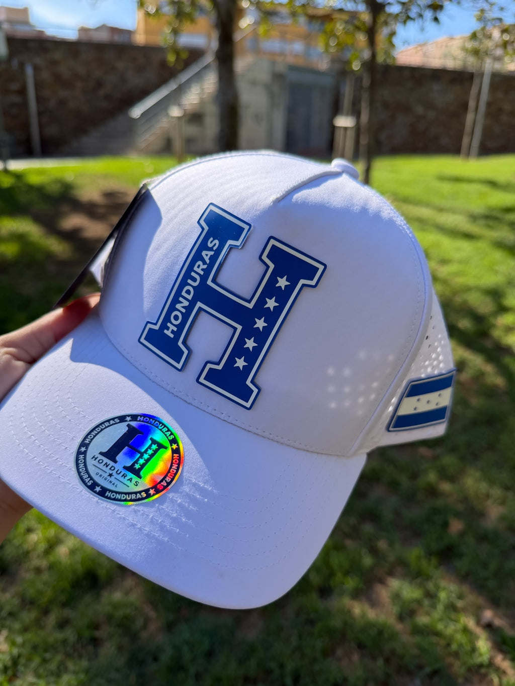 Gorra de Honduras - Logo de Goma 3D