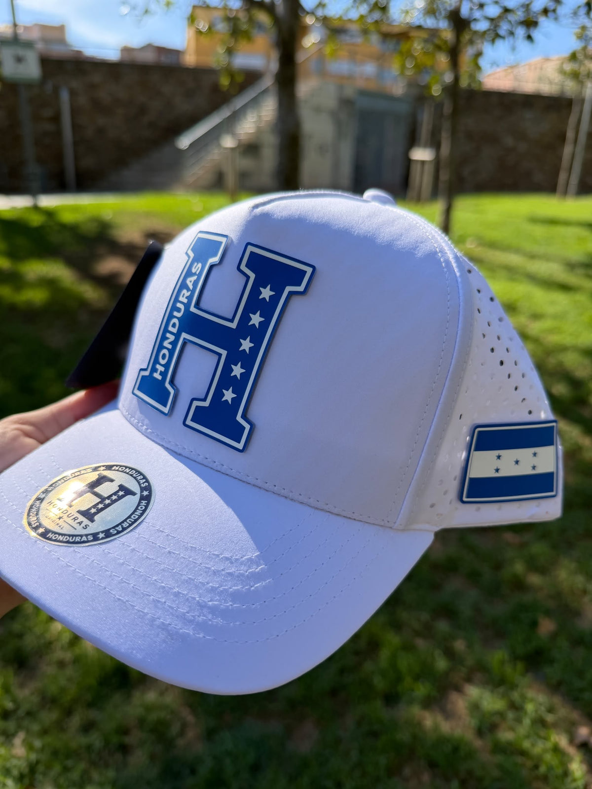 Gorra de Honduras - Logo de Goma 3D