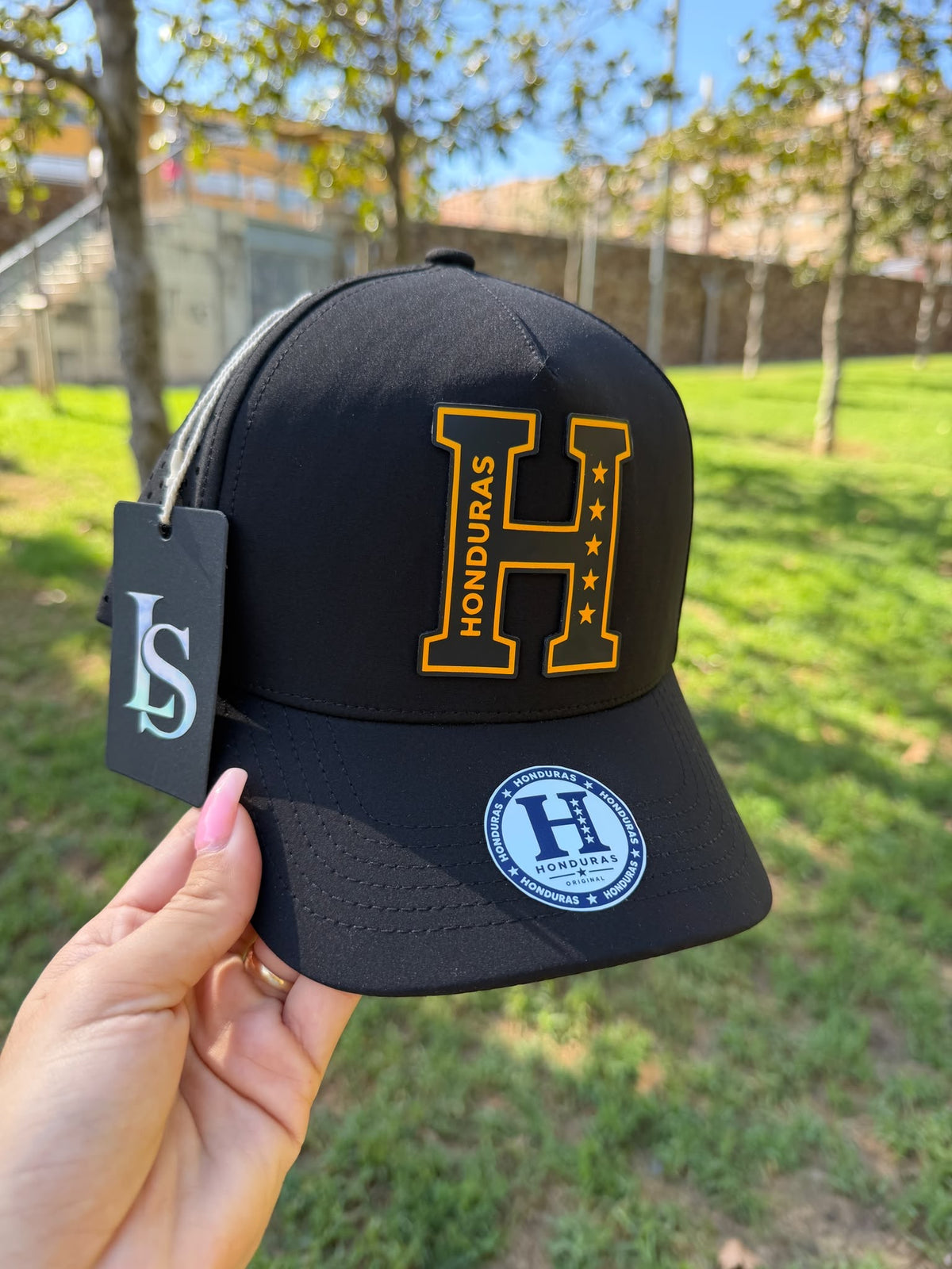 Gorra de Honduras - Logo de Goma 3D